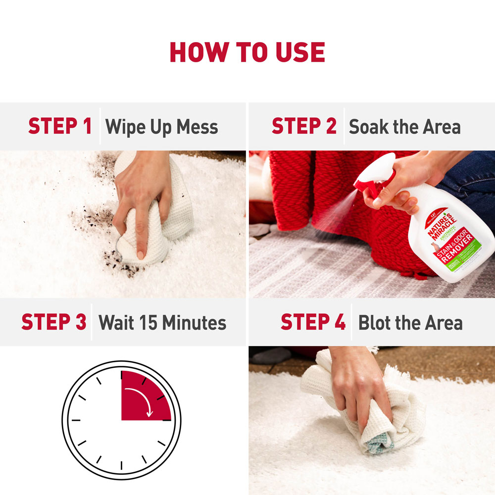 Nature's miracle stain and odor remover cat online
